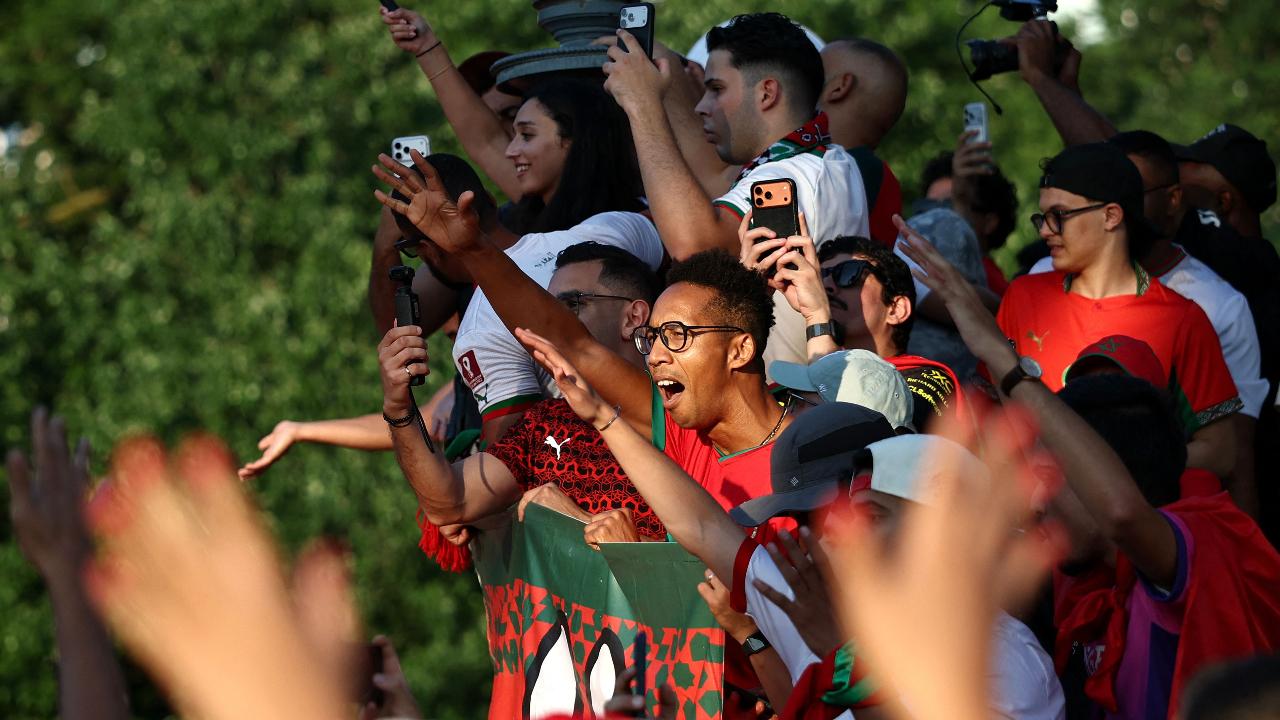 Morocco fans at the World Cup (Pic: AFP)